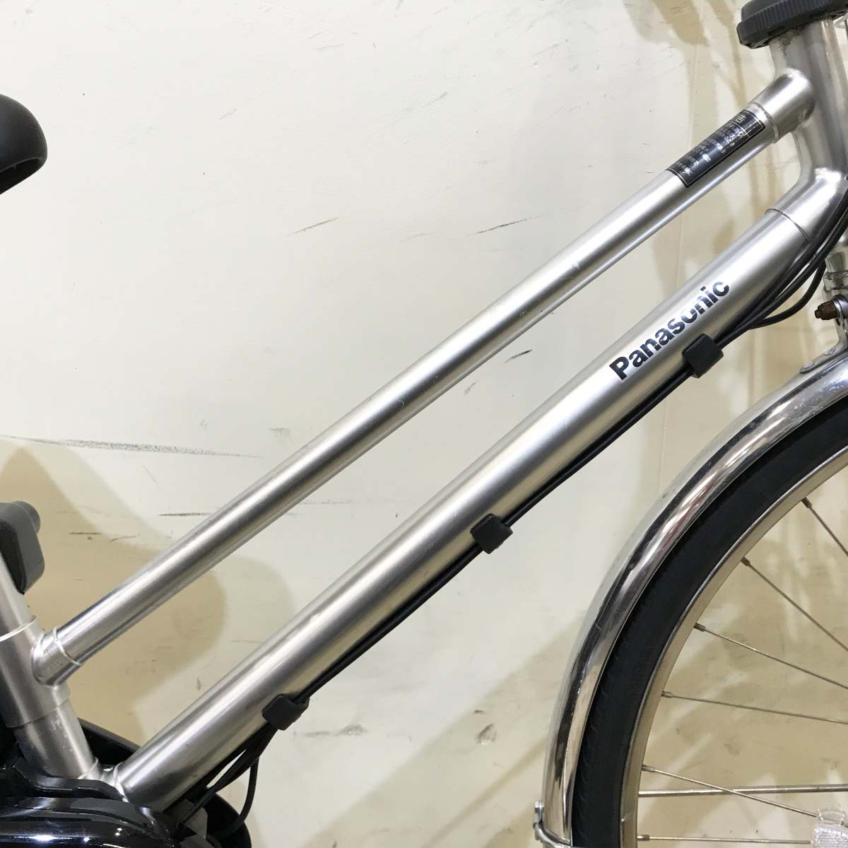 中古電動自転車 パナソニック ティモEX シルバー 27インチ KI027