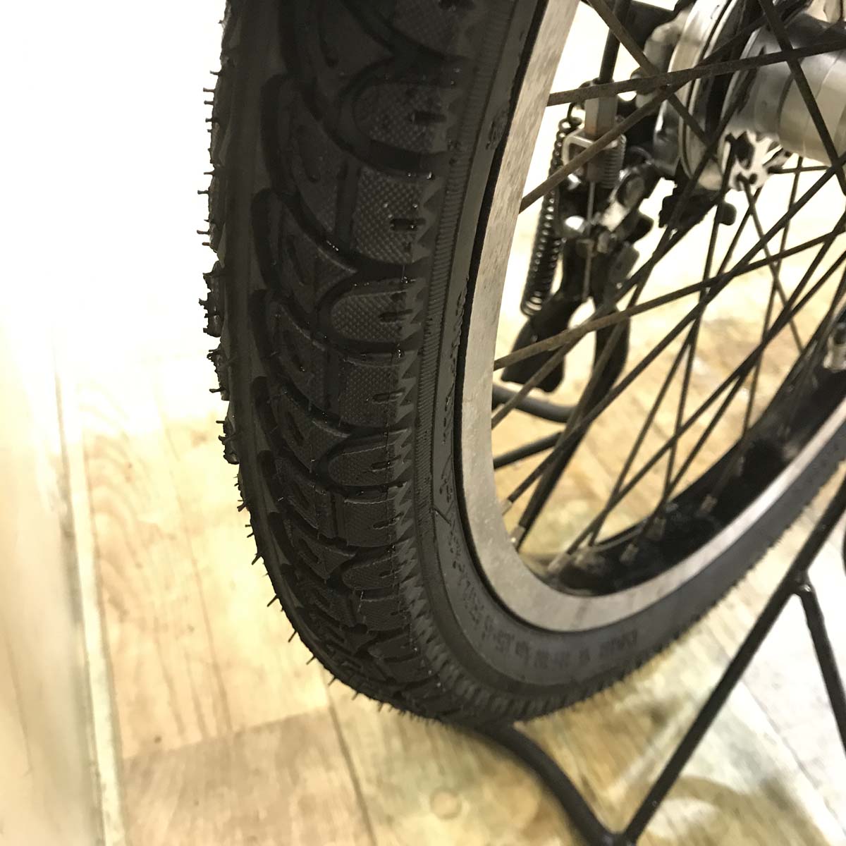 中古電動自転車 パナソニック ギュット アニーズ ホワイト 20インチ KD082