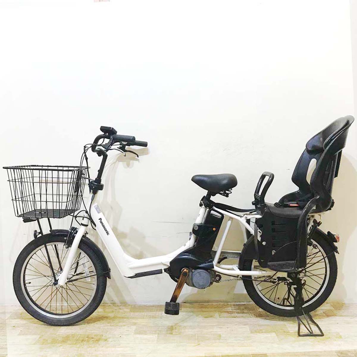 中古電動自転車 パナソニック ギュット アニーズ ホワイト 20インチ KD082
