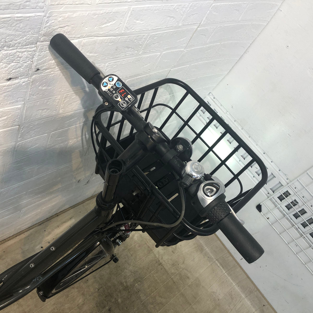 中古電動自転車 ブリヂストン リアルストリーム ミニ カーキ 20インチ YE117