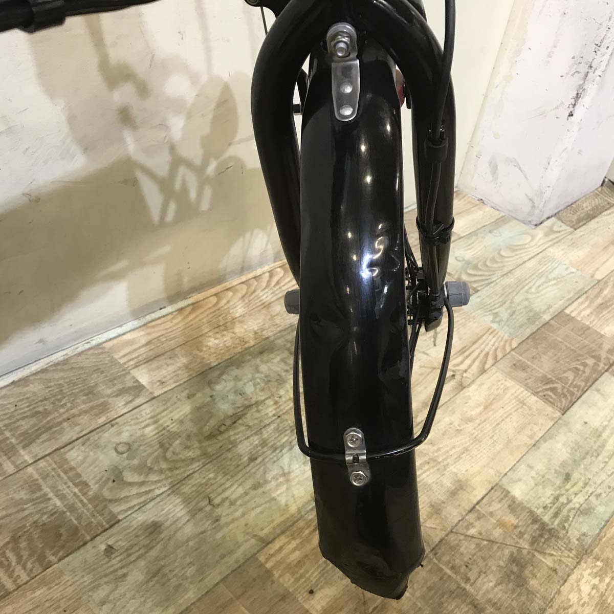 中古電動自転車 折りたたみ パナソニック オフタイム ブラック 前18×後20インチ KD084