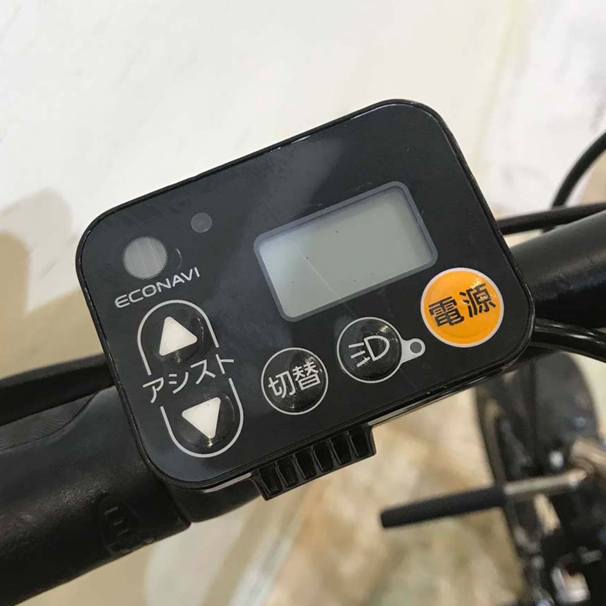 中古電動自転車 折りたたみ パナソニック オフタイム ブラック 前18×後