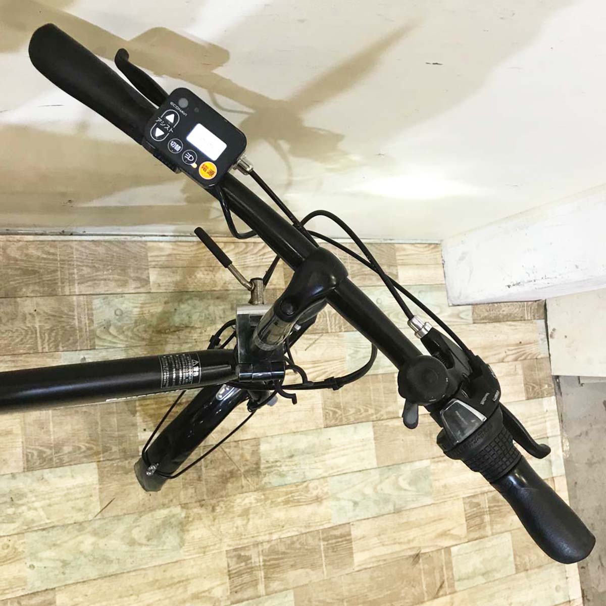 中古電動自転車 折りたたみ パナソニック オフタイム ブラック 前18×後20インチ KD084