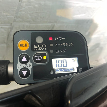 パナソニック ギュット ブラウン 前22×後26インチ YE118【中古車】