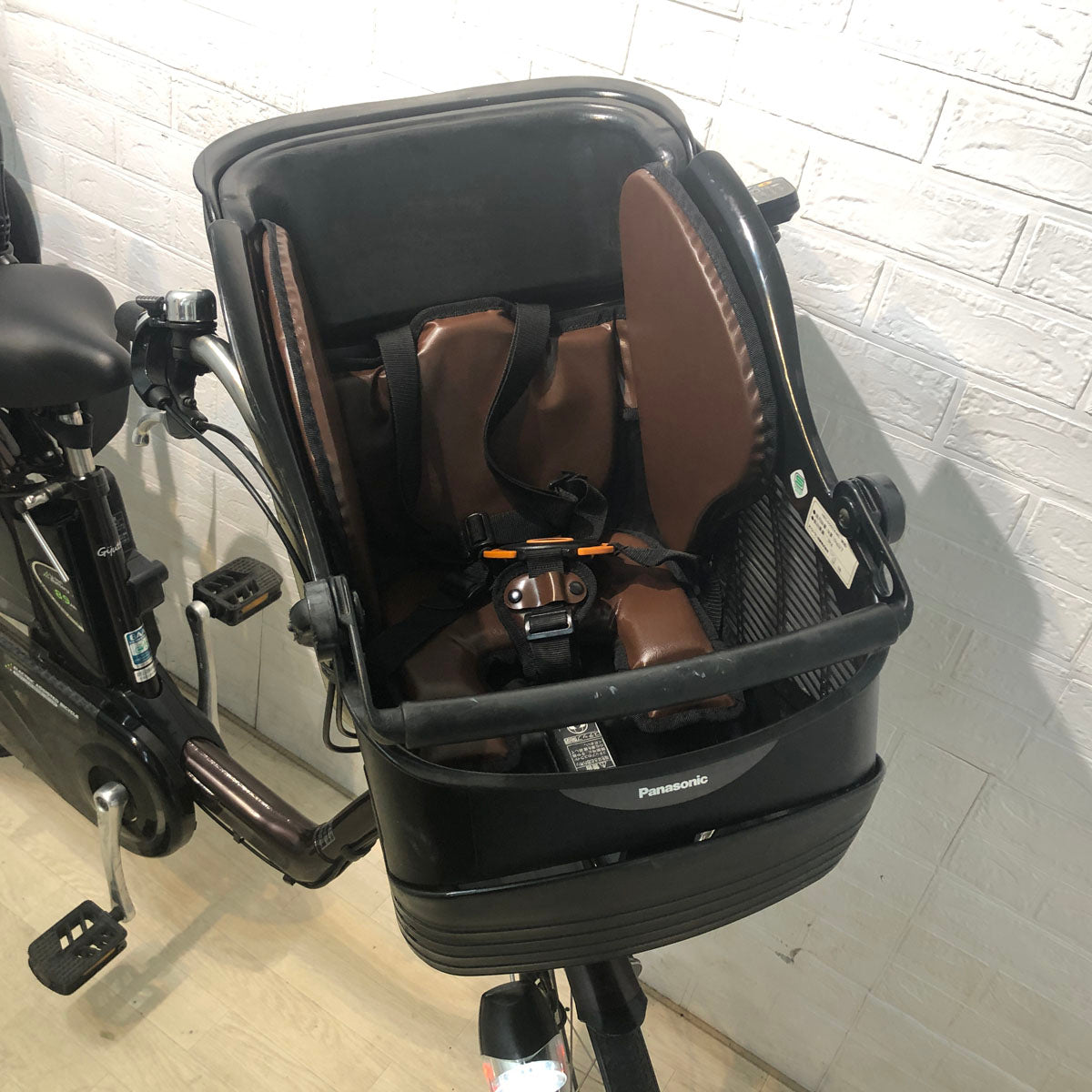 中古電動自転車 パナソニック ギュット ブラウン 前22×後26インチ YE118