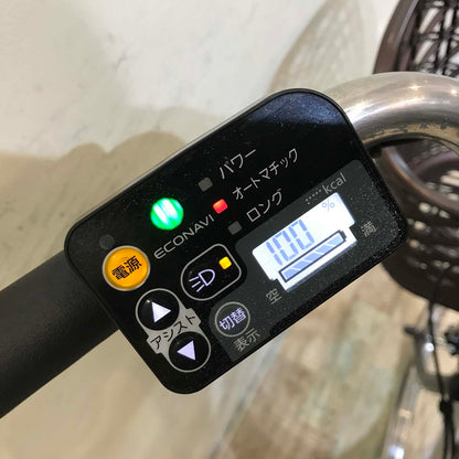 新品バッテリー  パナソニック ビビ DX ブラウン 26インチ KU031 【中古車】