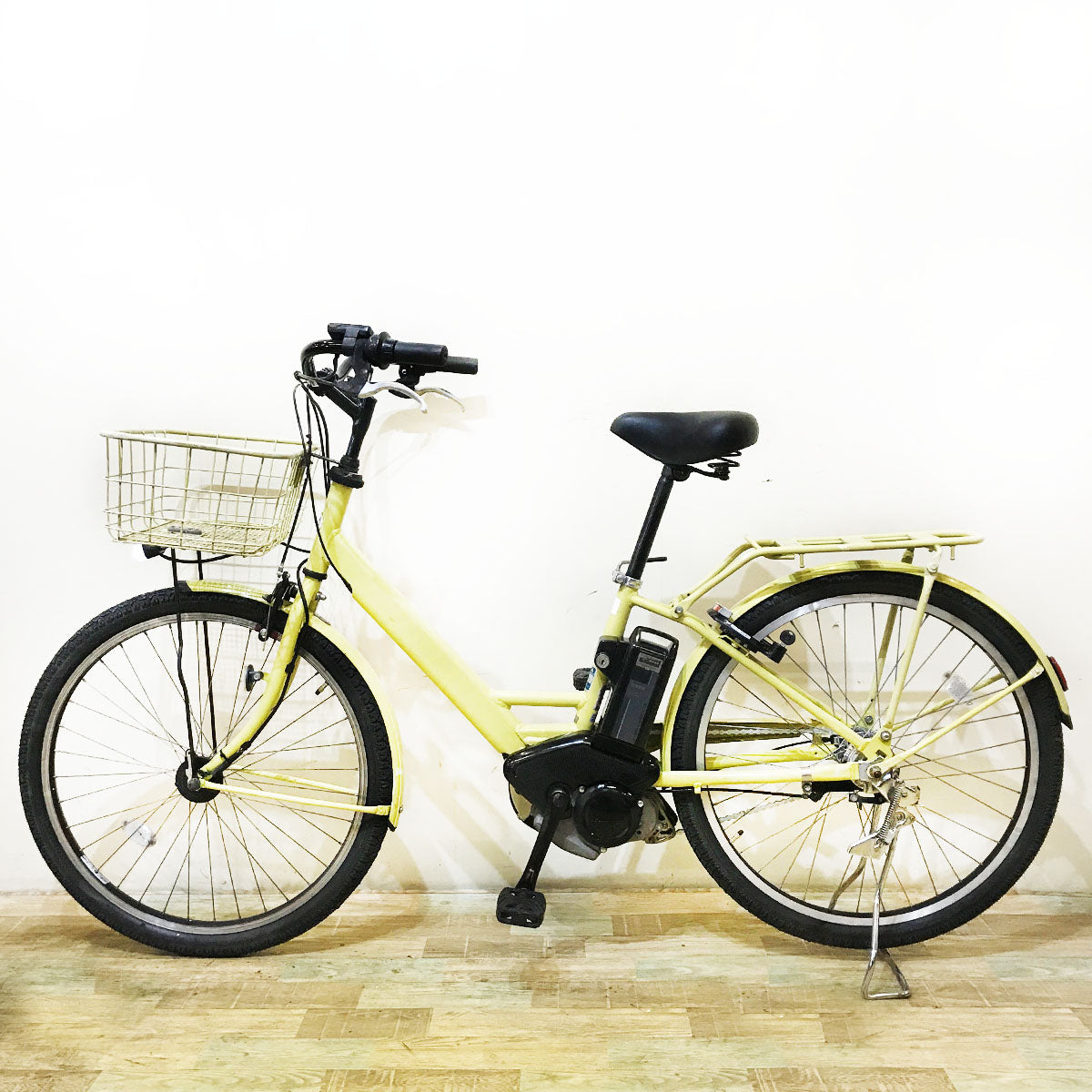 ブリヂストン ステップクルーズ e イエロー 26インチ KP070 【中古車 