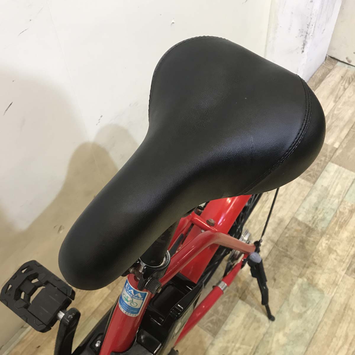 折りたたみ パナソニック オフタイム レッド×イエロー 前18×後20インチ KD085 【中古車】