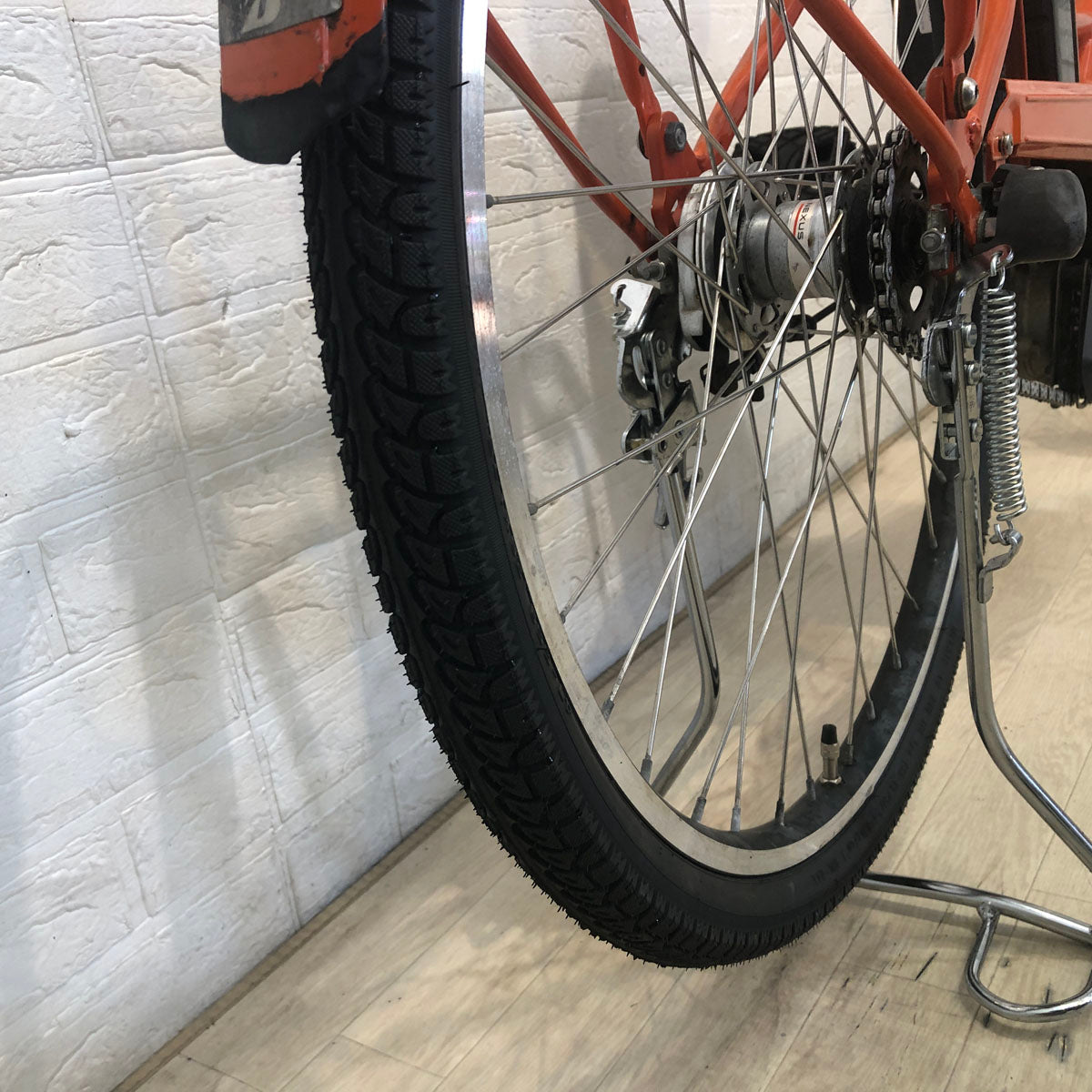 ブリヂストン ステップクルーズ e オレンジ 26インチ YE119 【中古車】