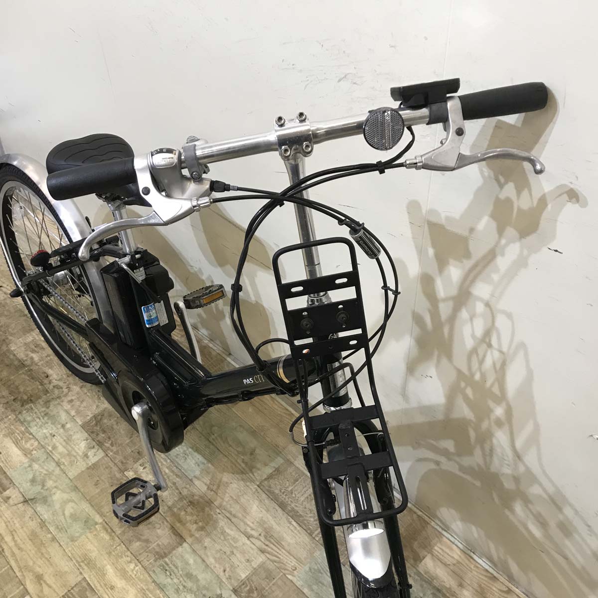 電動自転車 ヤマハ PAS CITY V パス シティ V グリーン 24インチ KY111 【中古車】 