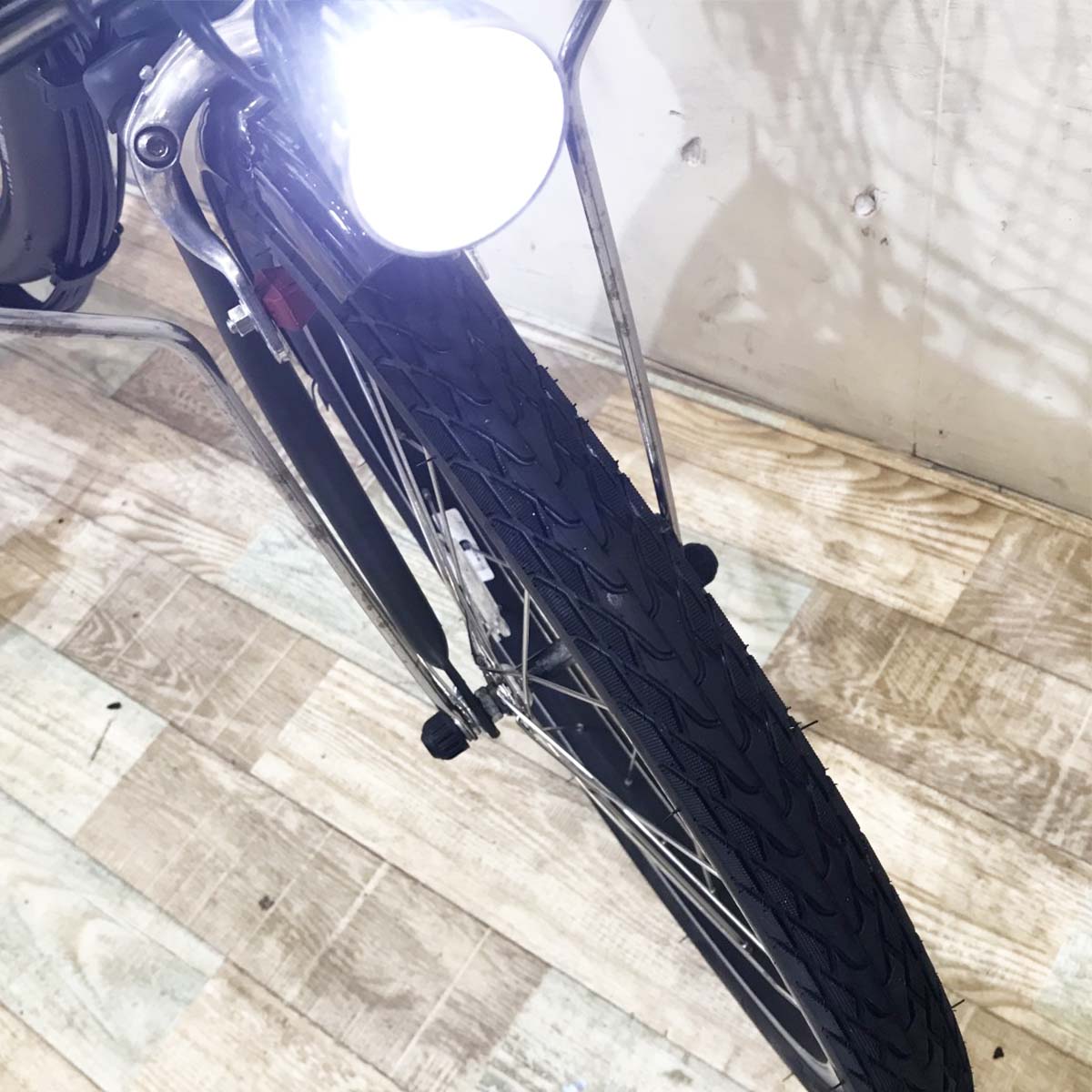 中古電動自転車 ヤマハ PAS シティC カーキ 20インチ KI030