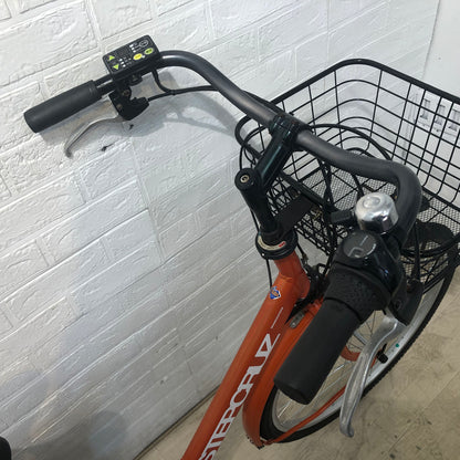 ブリヂストン ステップクルーズ e オレンジ 26インチ YE119 【中古車】