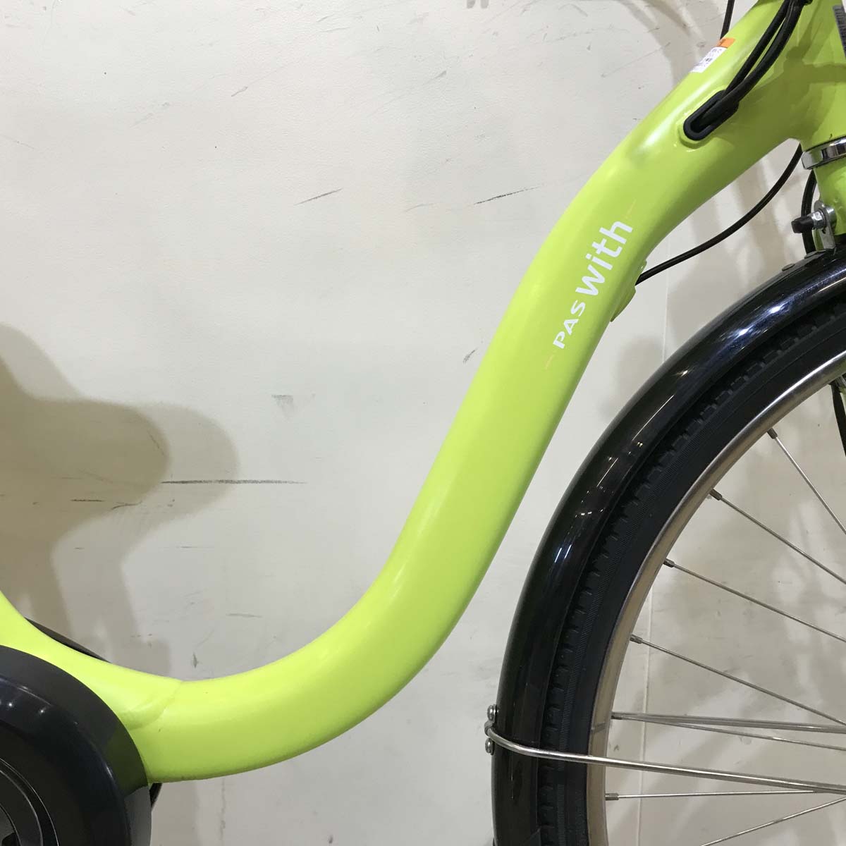 ヤマハ PAS With パス ウィズ グリーン 26インチ KU032 【中古車】