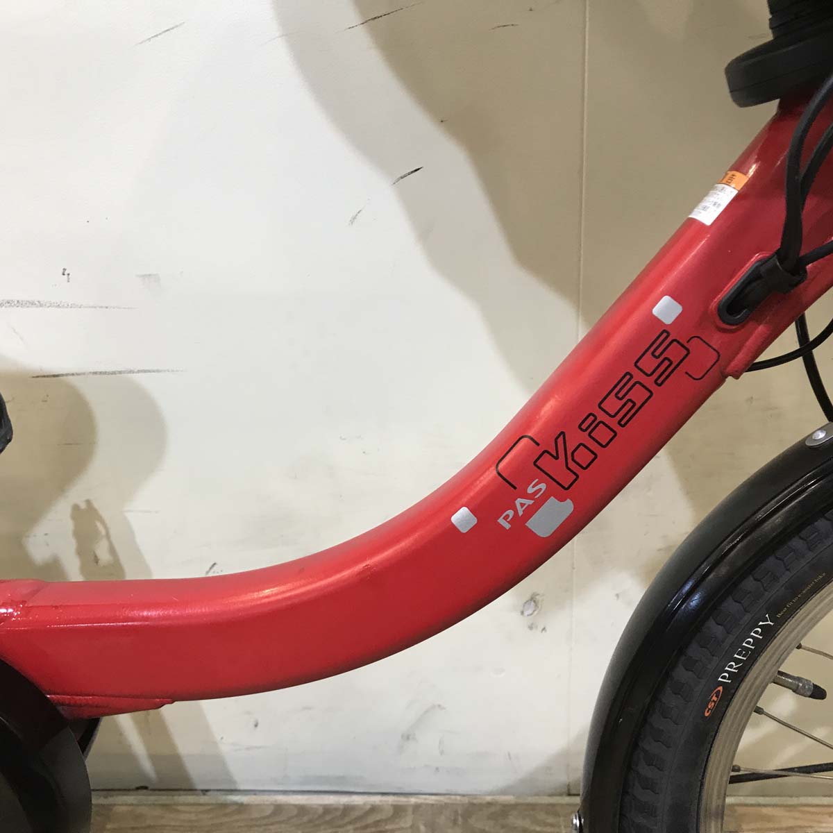 ヤマハ PAS Kiss mini un パス キッス ミニ アン レッド 20インチ KD086【中古車】