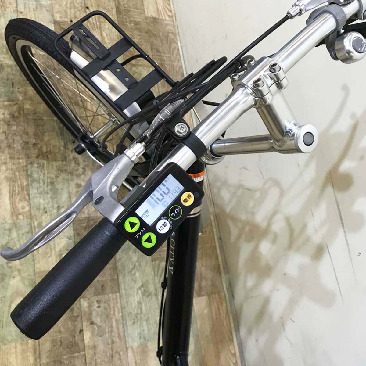 電動自転車 ヤマハ PAS CITY V パス シティ V グリーン 24インチ KY111 【中古車】 
