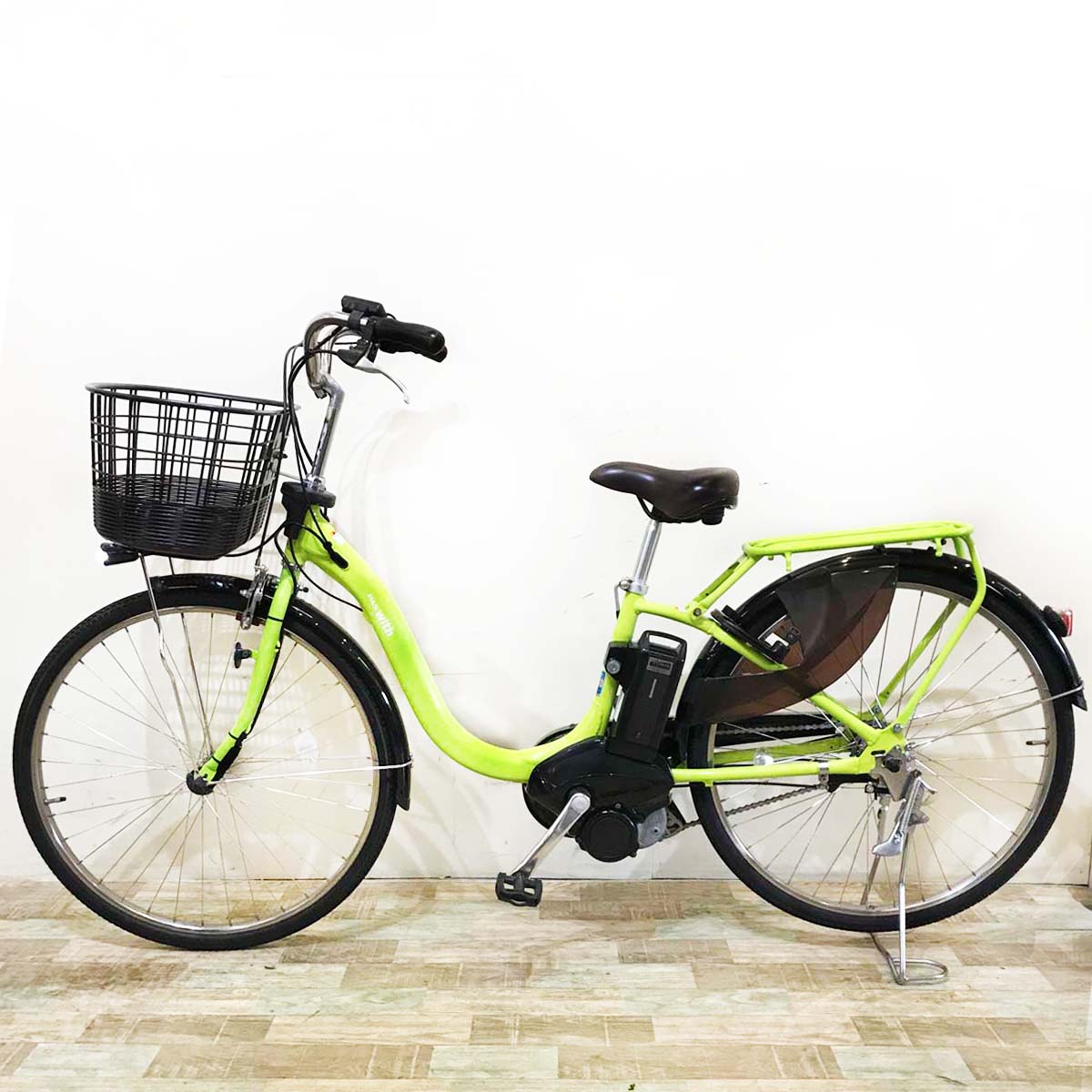 ヤマハ PAS With パス ウィズ グリーン 26インチ KU032 【中古車】