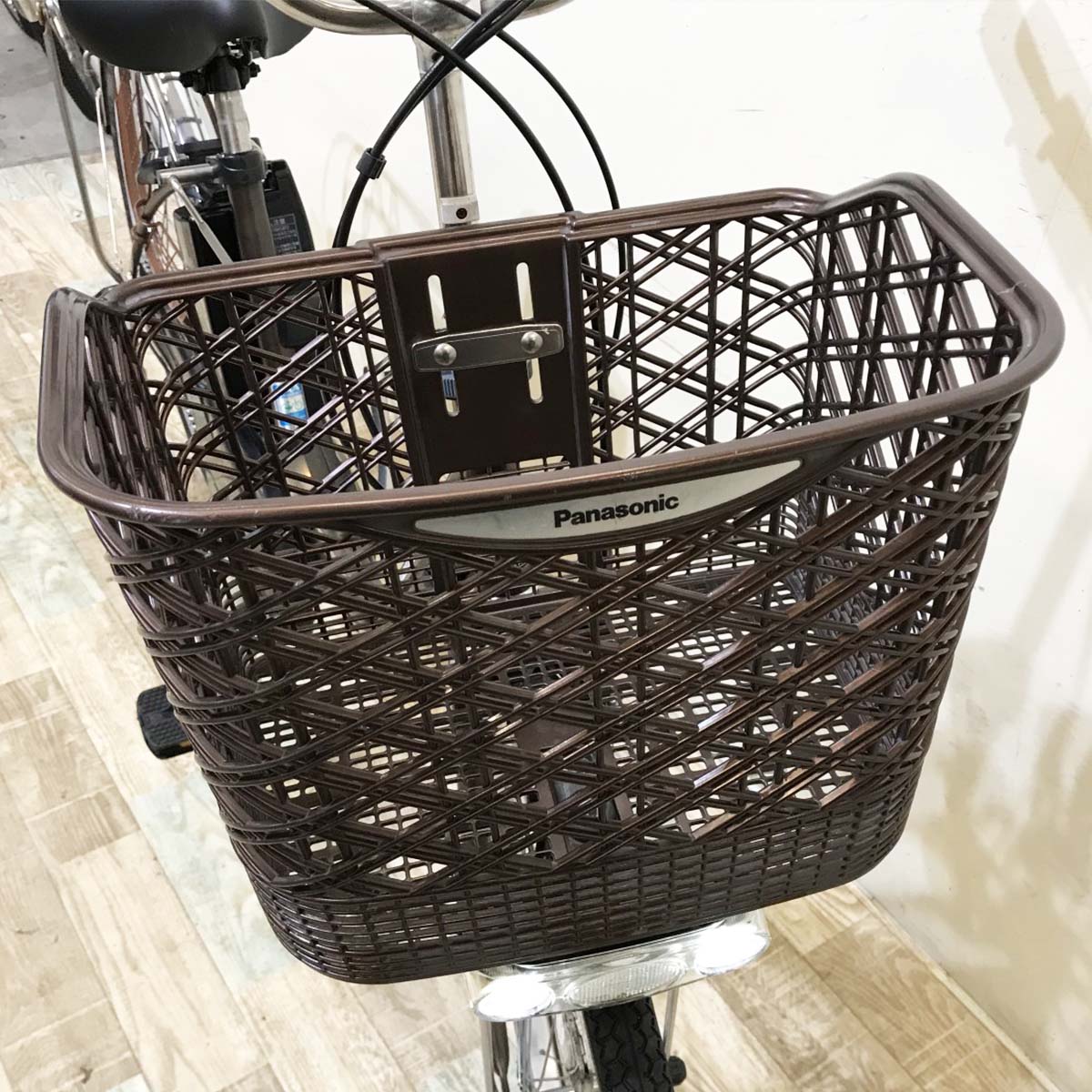 中古電動自転車 パナソニック ビビTX ブラウン 24インチ KI031