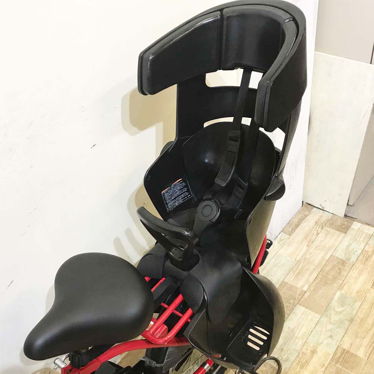 中古電動自転車 ヤマハ PAS Kiss mini un パス キッス ミニ アン レッド 20インチ KD086