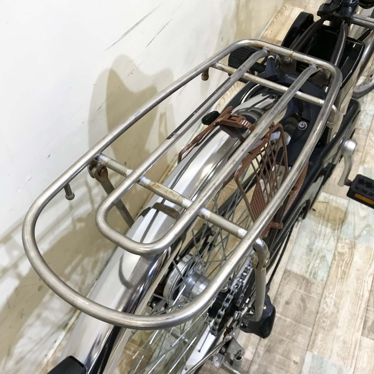 中古電動自転車 パナソニック ビビTX ブラウン 24インチ KI031