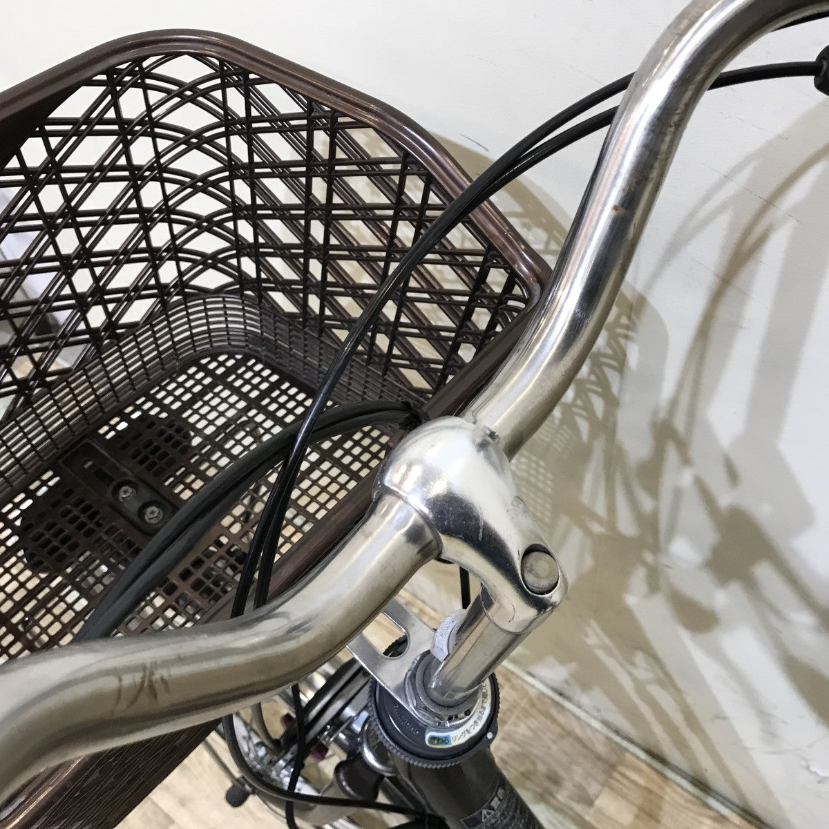 中古電動自転車 パナソニック ビビTX ブラウン 24インチ KI031