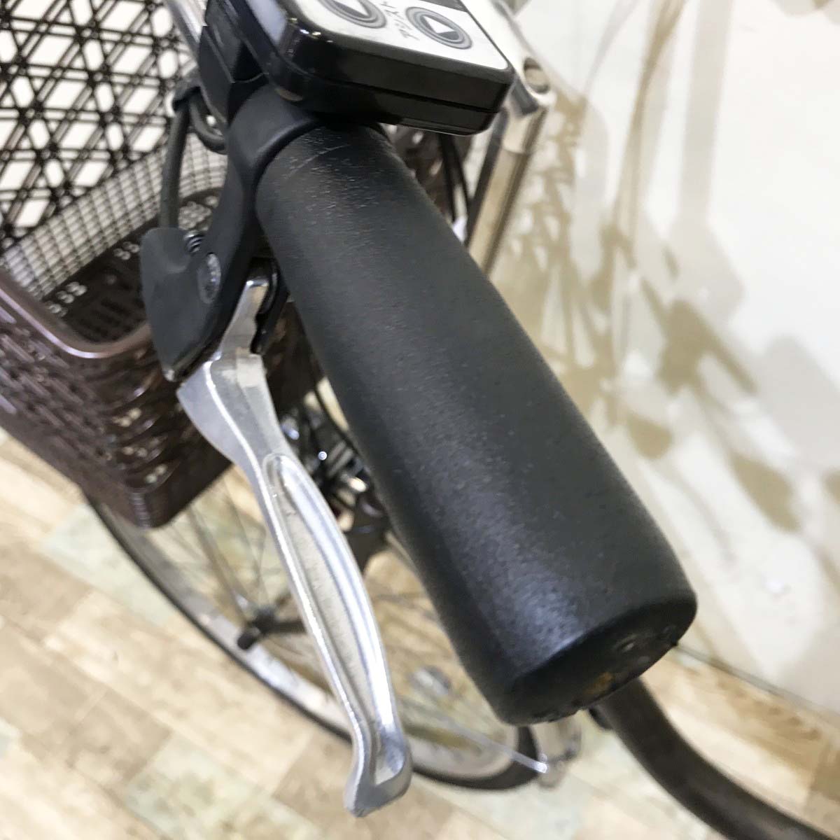 中古電動自転車 パナソニック ビビTX ブラウン 24インチ KI031