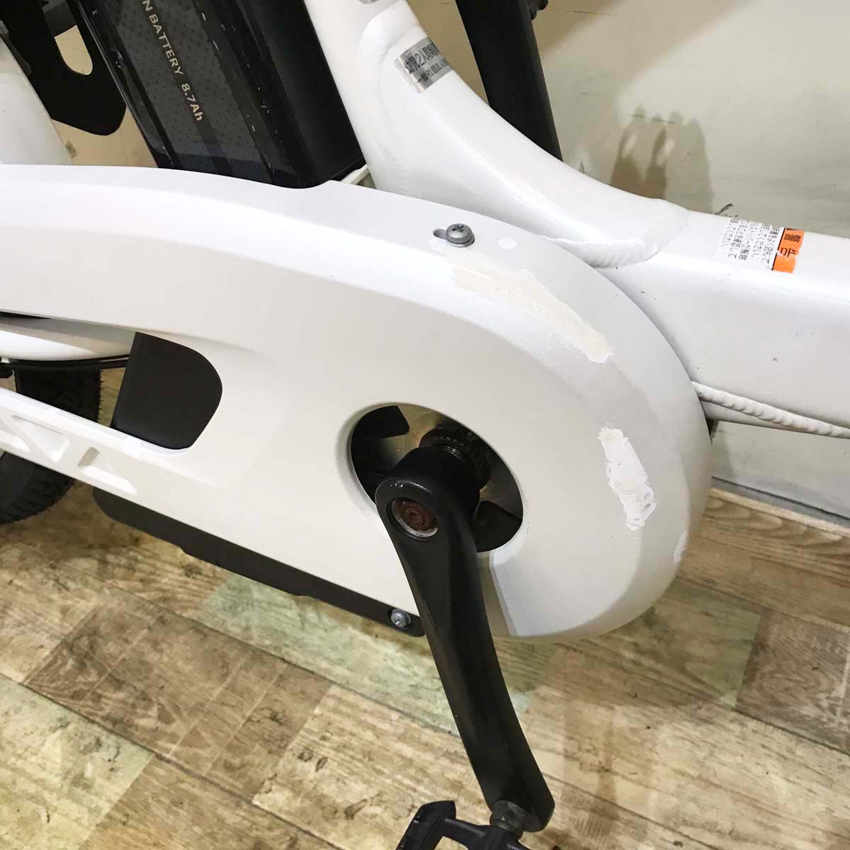 ヤマハ PAS Babby un パス バビー アン ホワイト×グレー 20インチ KY113【中古車】