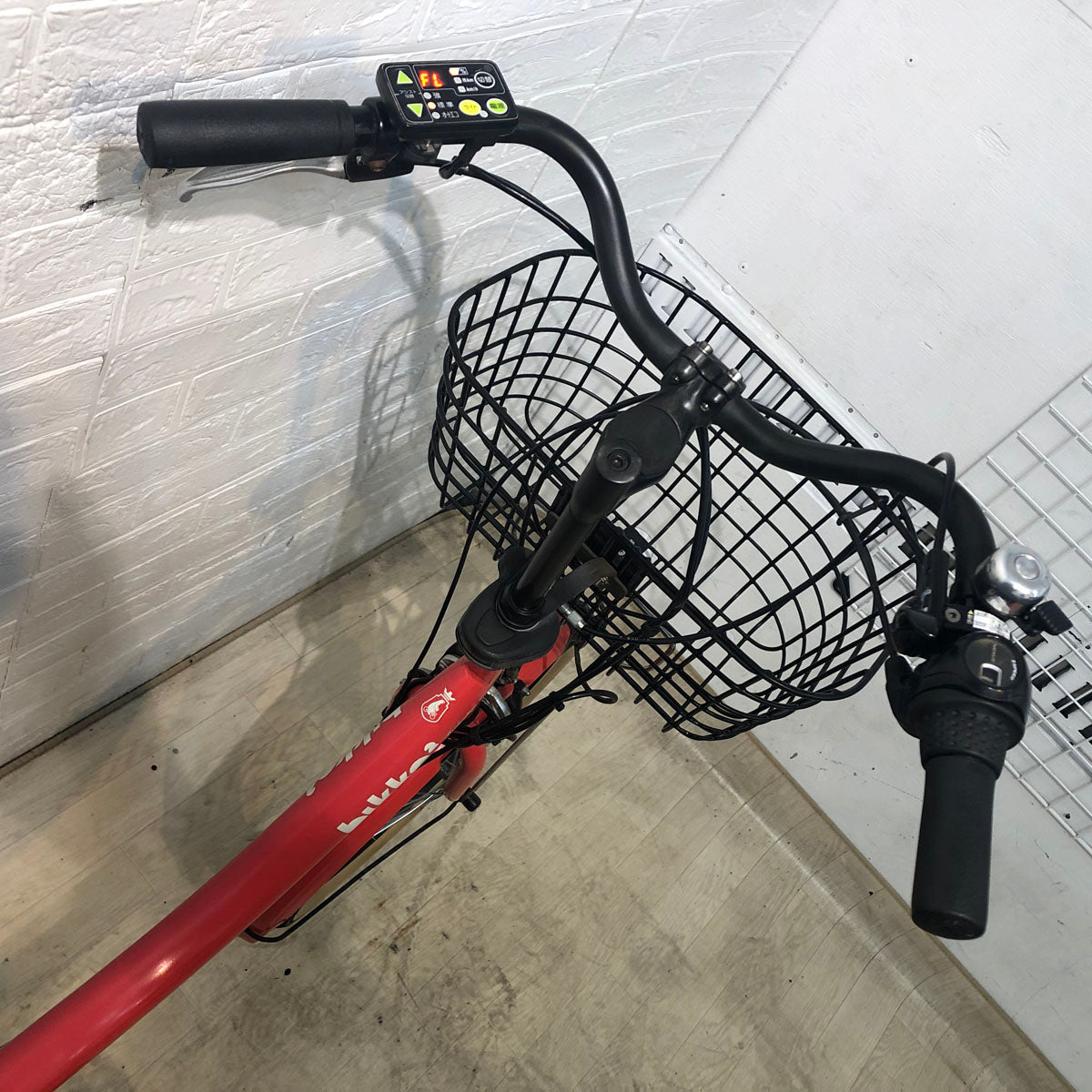 中古電動自転車 ブリヂストン bikke 2 e ビッケ ツー イー レッド 20 