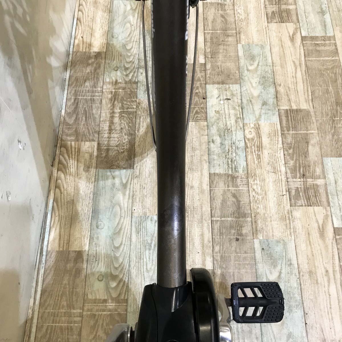 中古電動自転車 パナソニック ビビDX ブラウン 26インチ KI032