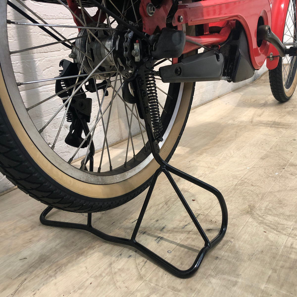 中古電動自転車 ブリヂストン bikke 2 e ビッケ ツー イー レッド 20インチ YE121