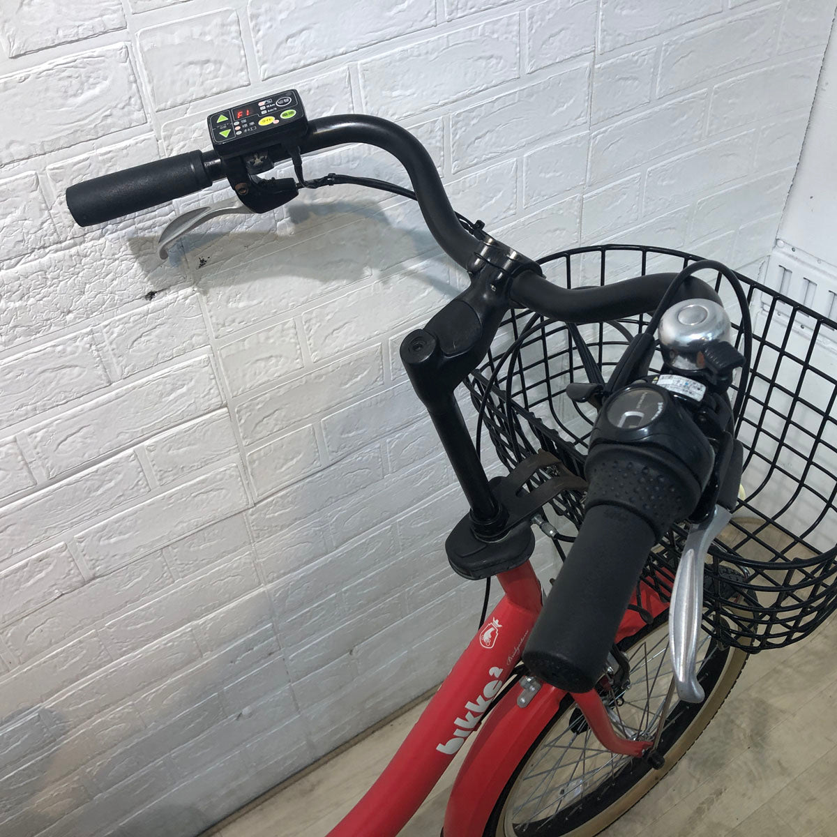 中古電動自転車 ブリヂストン bikke 2 e ビッケ ツー イー レッド 20インチ YE121