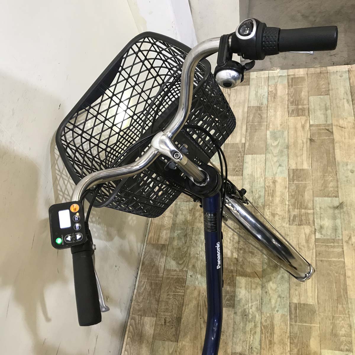 中古電動自転車  パナソニック ビビ DX ブルー 26インチ KD088
