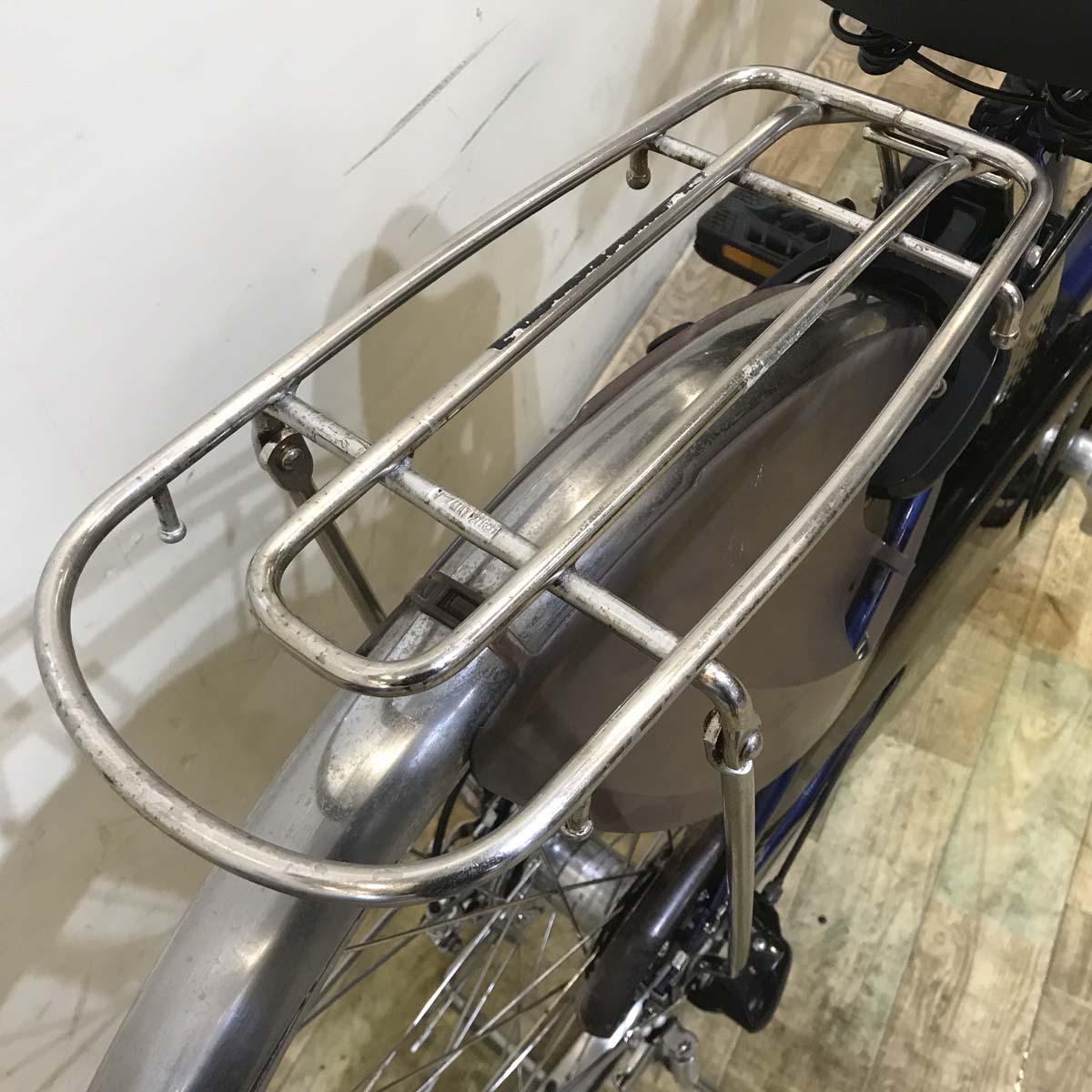 中古電動自転車  パナソニック ビビ DX ブルー 26インチ KD088