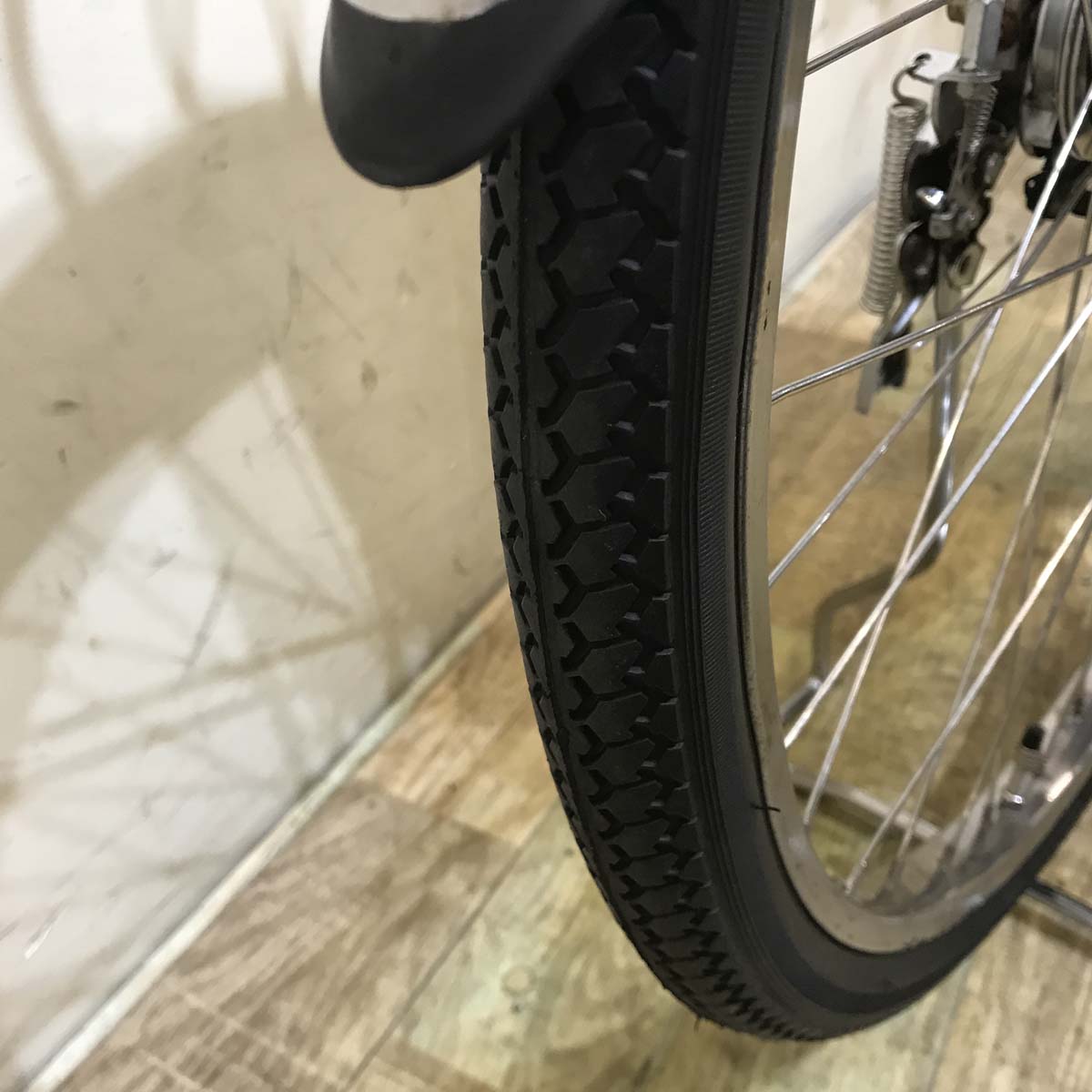 中古電動自転車  パナソニック ビビ DX ブルー 26インチ KD088