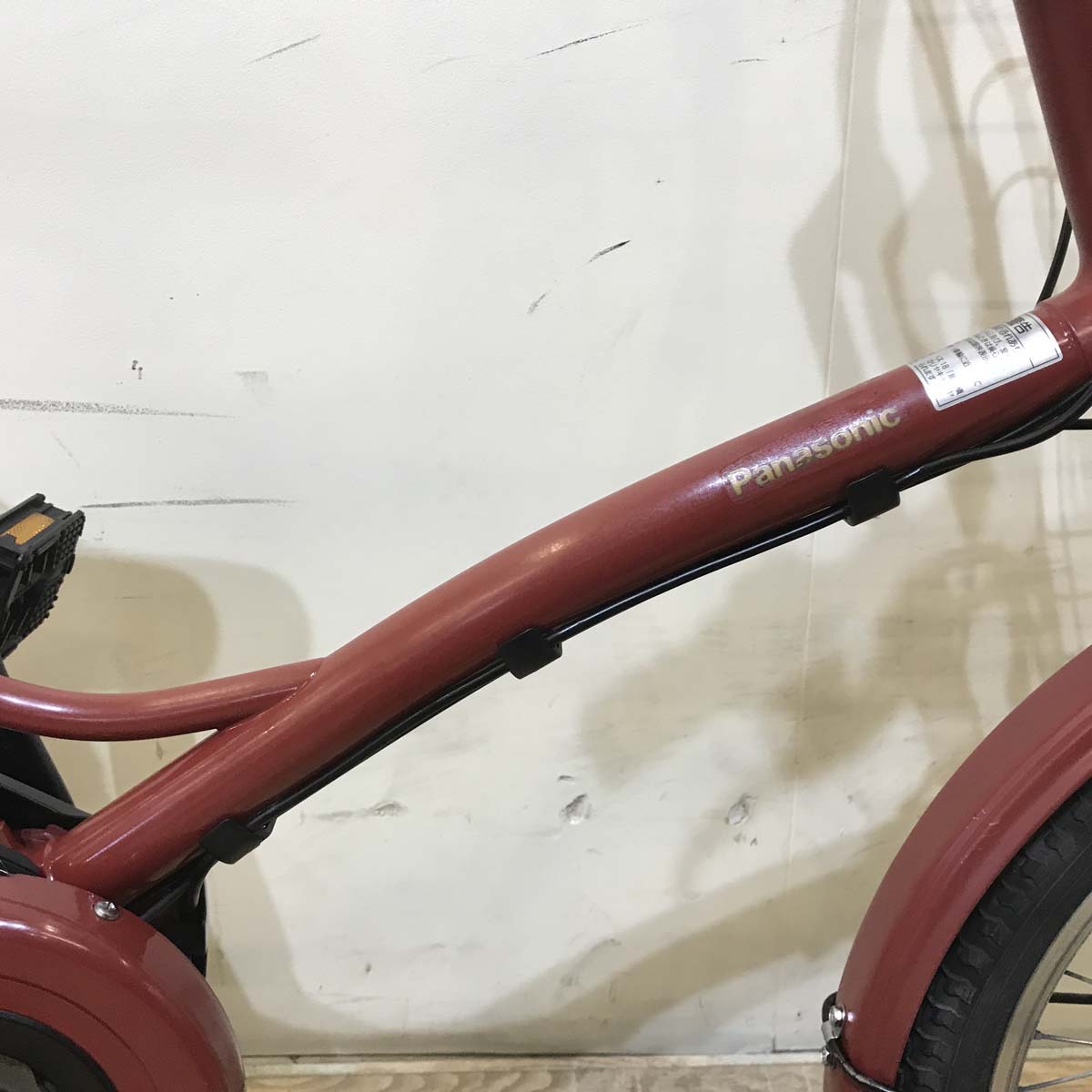 中古電動自転車 パナソニック グリッター レッド 20インチ KD089 – e