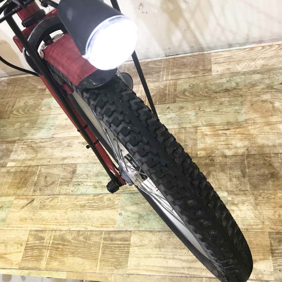 中古電動自転車 パナソニック グリッター レッド 20インチ KD089 