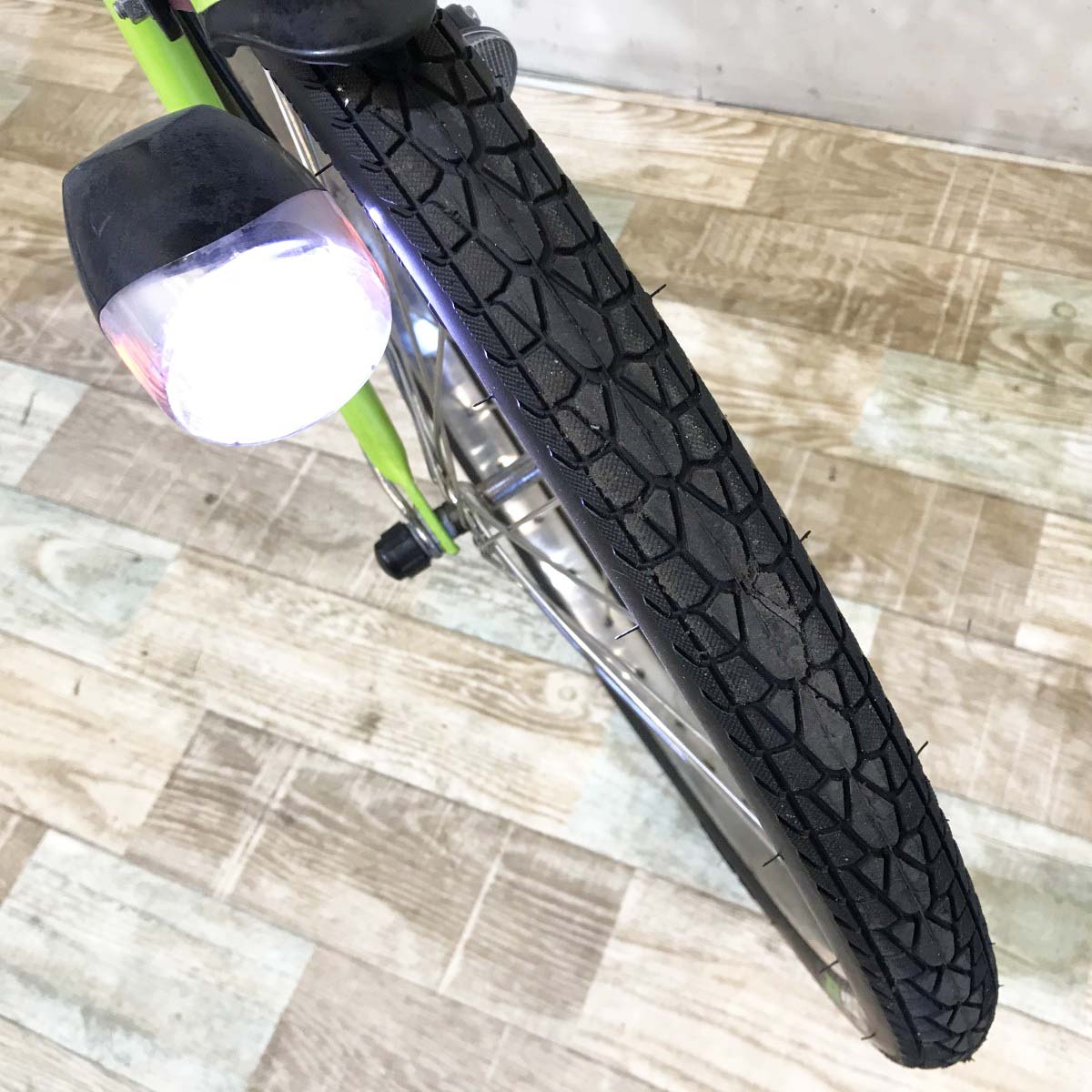 中古電動自転車 パナソニック ギュットミニ グリーン 20インチ KI034
