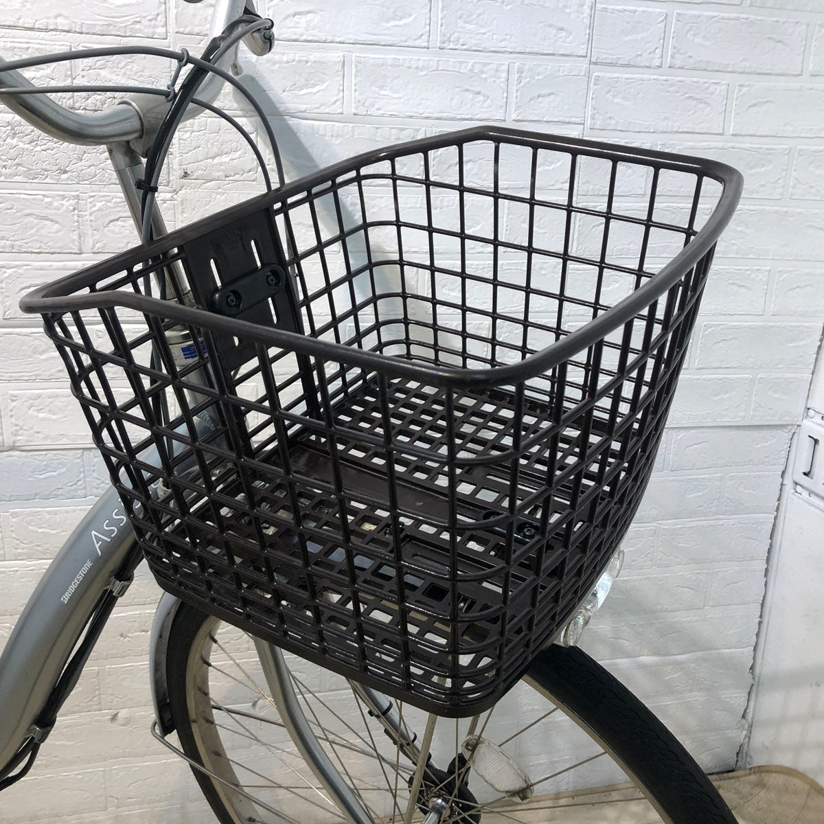 中古電動自転車 ブリヂストン アシスタ DX シルバー 26インチ YE123