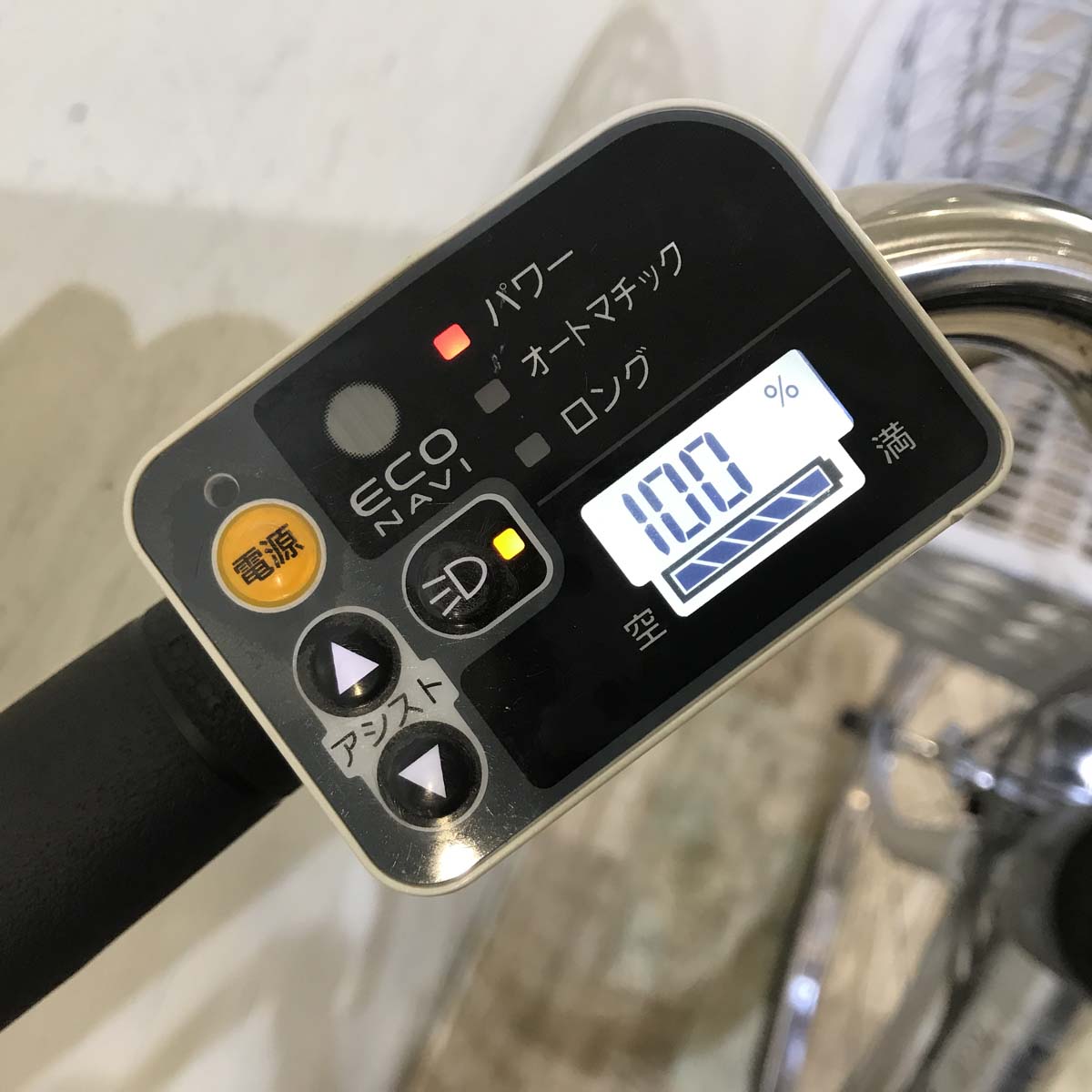 電動自転車 パナソニック ビビ DX シルバー 26インチ KY115 【中古車】 