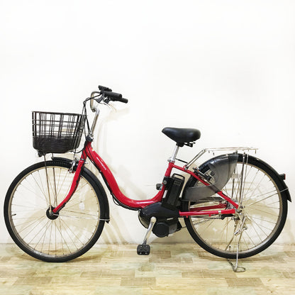 ヤマハ PAS ナチュラ L レッド 26インチ KP075【中古車】