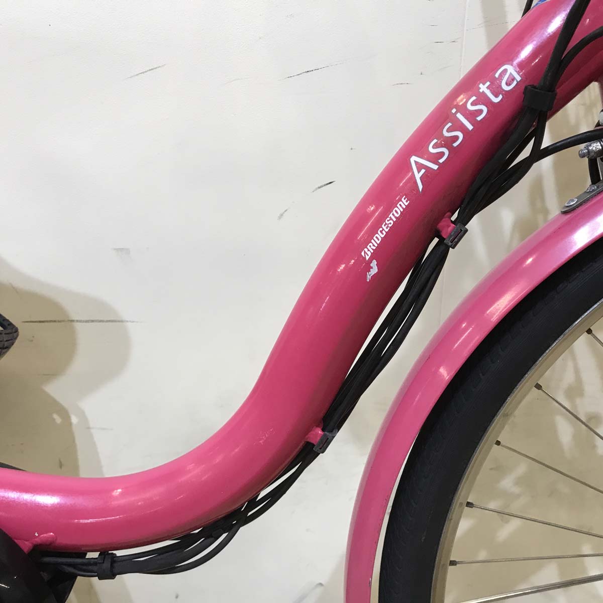 ブリヂストン アシスタ DX ピンク 26インチ KU037  【中古車】