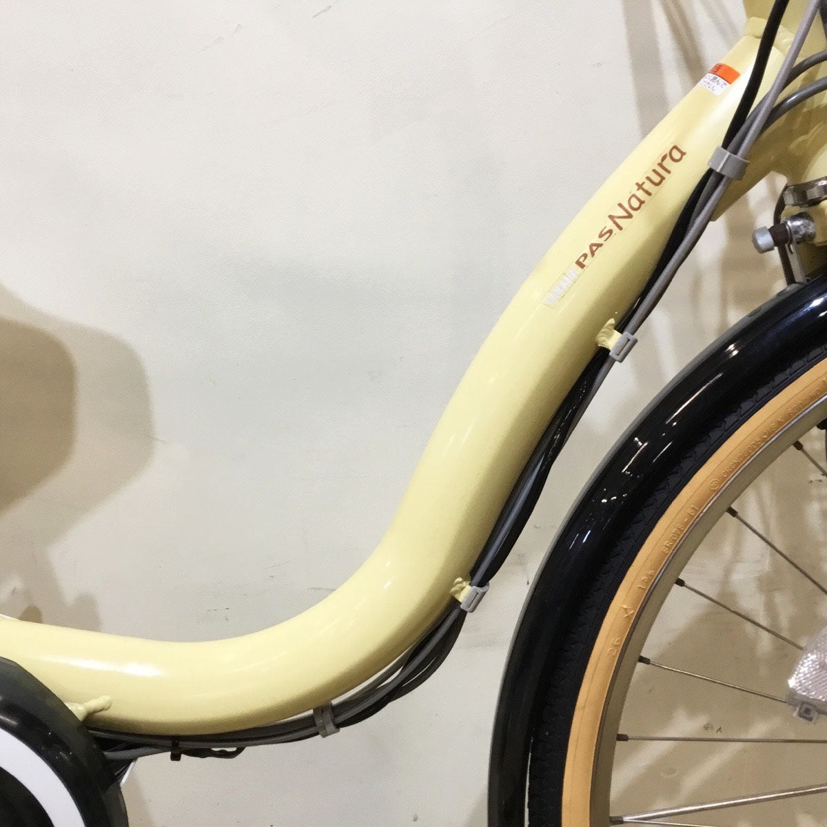 ヤマハ PAS ナチュラ M イエロー 26インチ KL033【中古車】