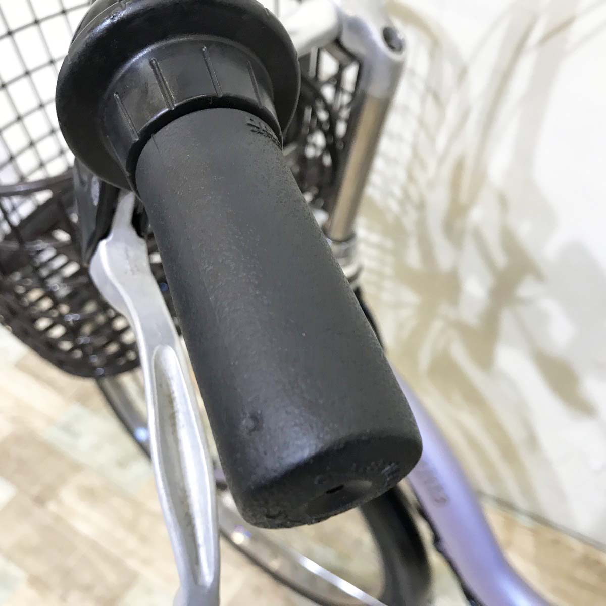 中古電動自転車 ブリヂストン アシスタ パープル 24インチ KI035