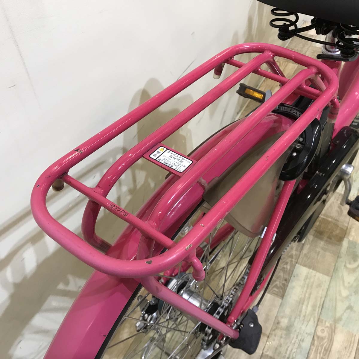 ブリヂストン アシスタ DX ピンク 26インチ KU037  【中古車】