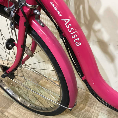 ブリヂストン アシスタ DX ピンク 26インチ KU037  【中古車】