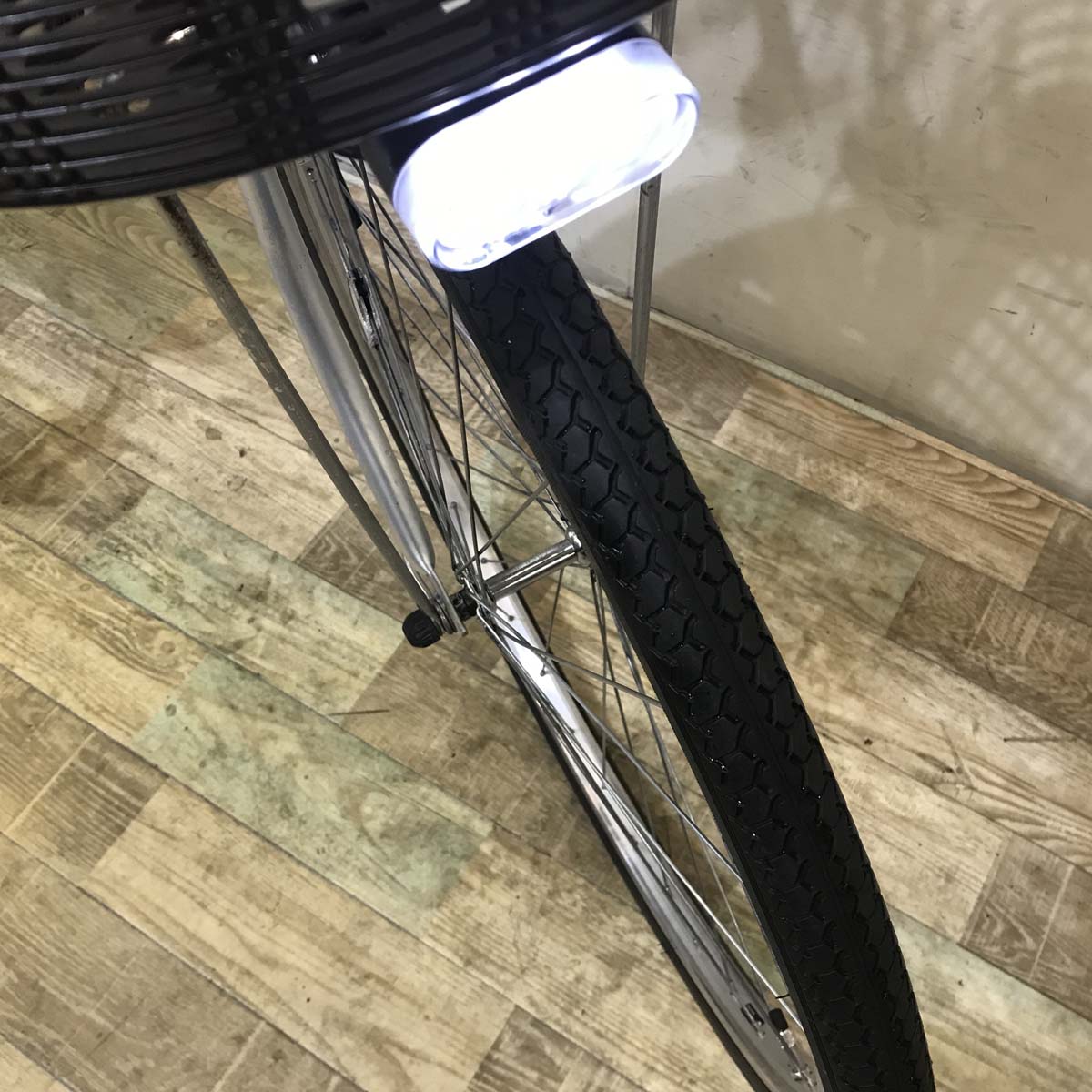 中古電動自転車  ヤマハ PAS ナチュラ S シルバー 26インチ KD091 