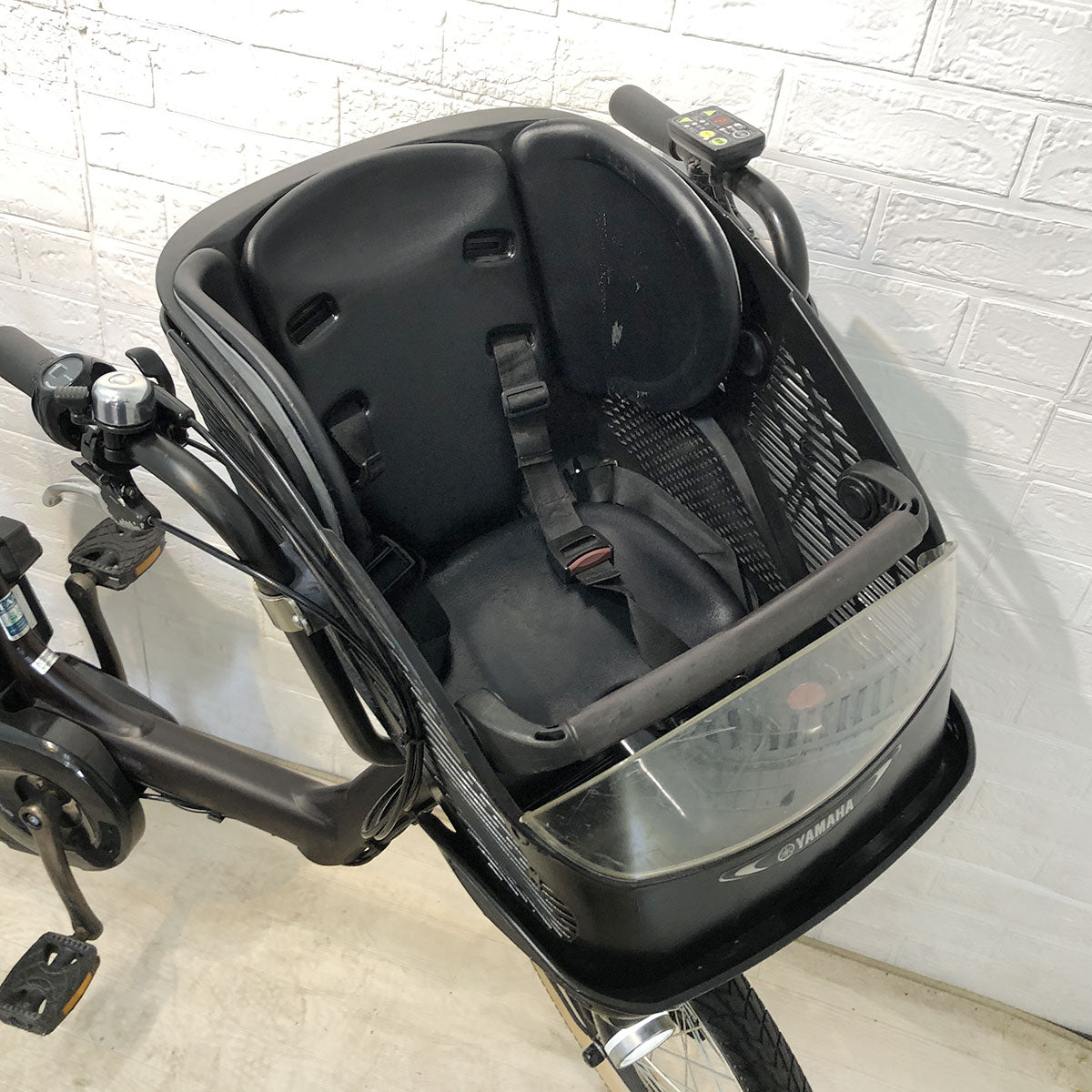 中古電動自転車 ヤマハ PAS Kiss mini  パス キッス ミニ ブラウン 20インチ YE125