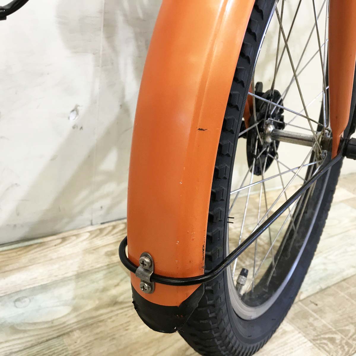 中古電動自転車 ヤマハ PAS バビー オレンジ 20インチ KI036