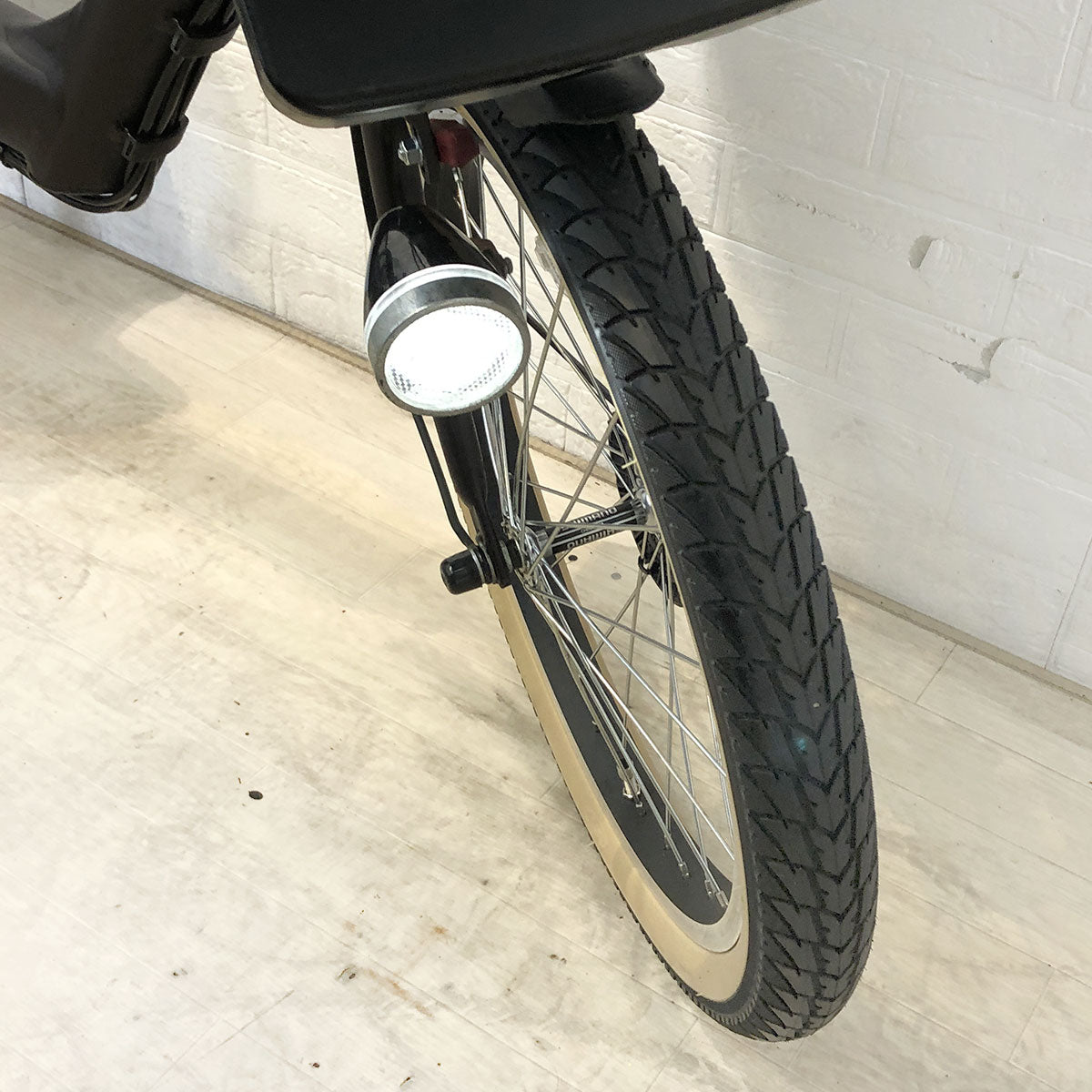 中古電動自転車 ヤマハ PAS Kiss mini パス キッス ミニ ブラウン 20