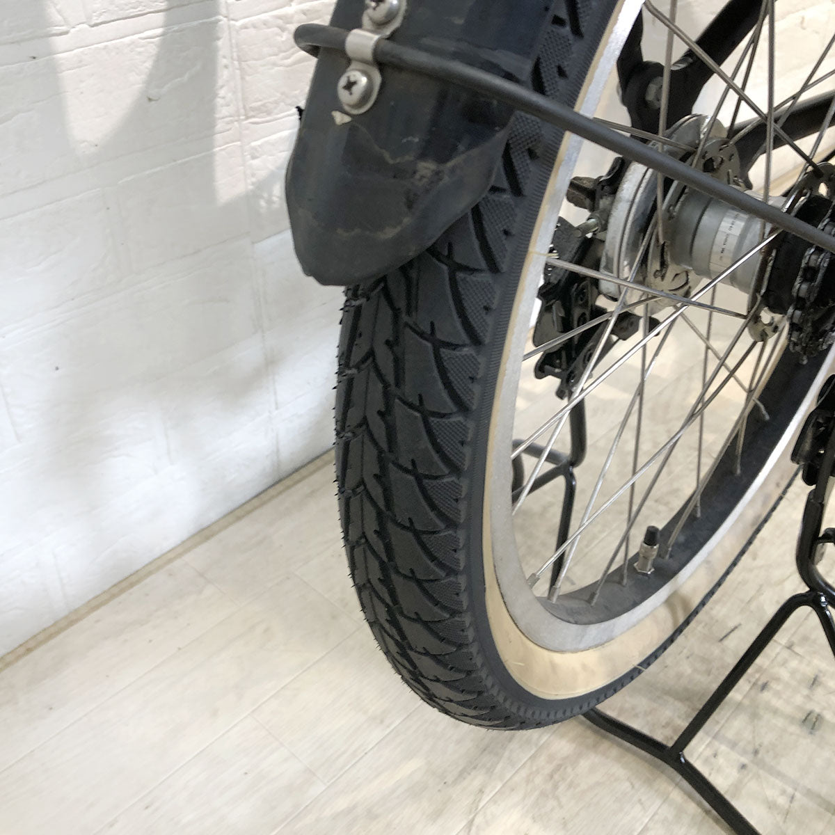 中古電動自転車 ヤマハ PAS Kiss mini  パス キッス ミニ ブラウン 20インチ YE125
