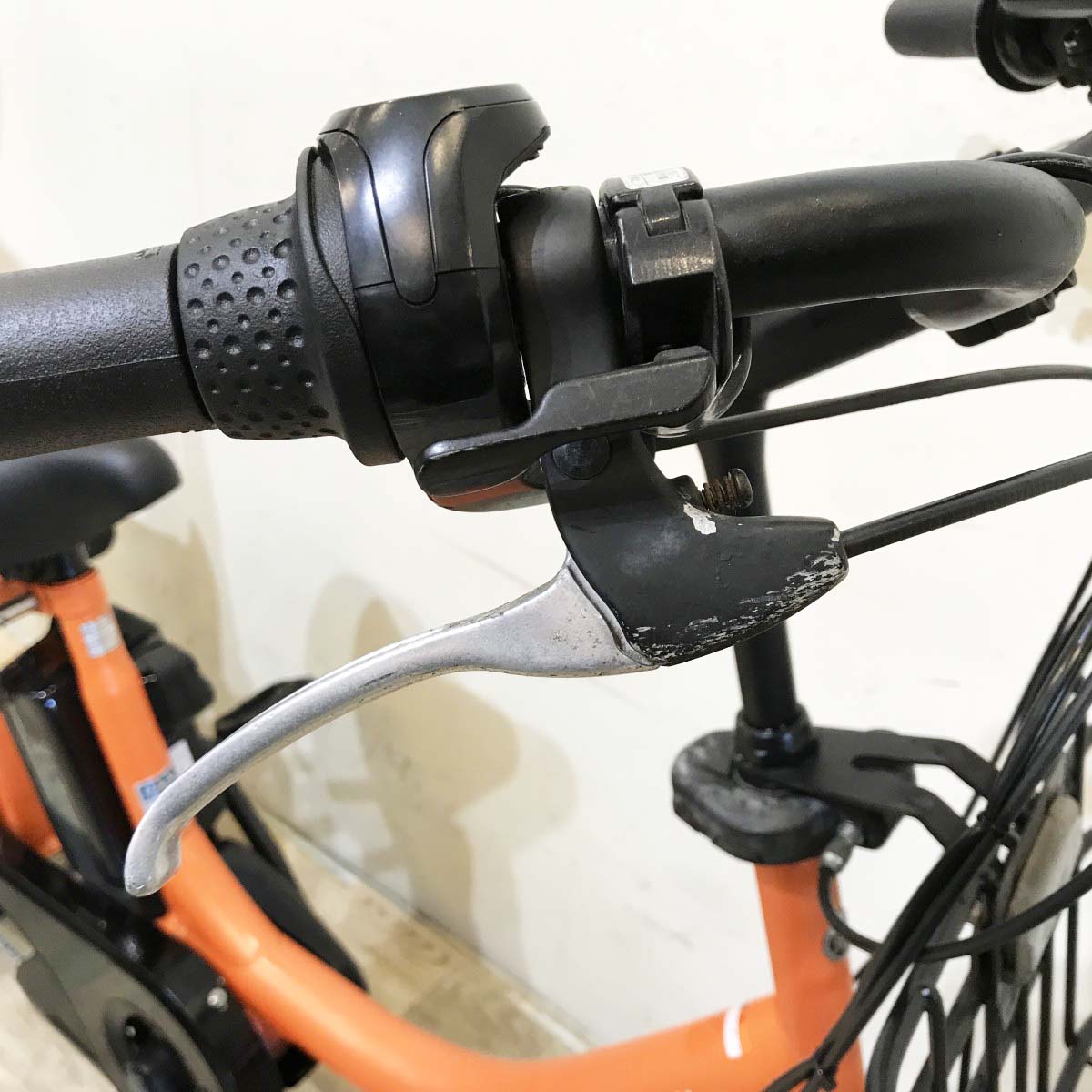 中古電動自転車 ヤマハ PAS バビー オレンジ 20インチ KI036